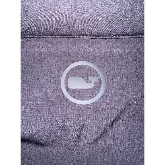 Jim Nantz Vineyard Vines Men Large Gray 1/2 Zip Merino Wool Sweater Golf - Picture 5 of 9